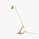 Adjustable Gold Modern Floor Lamp for Living Room